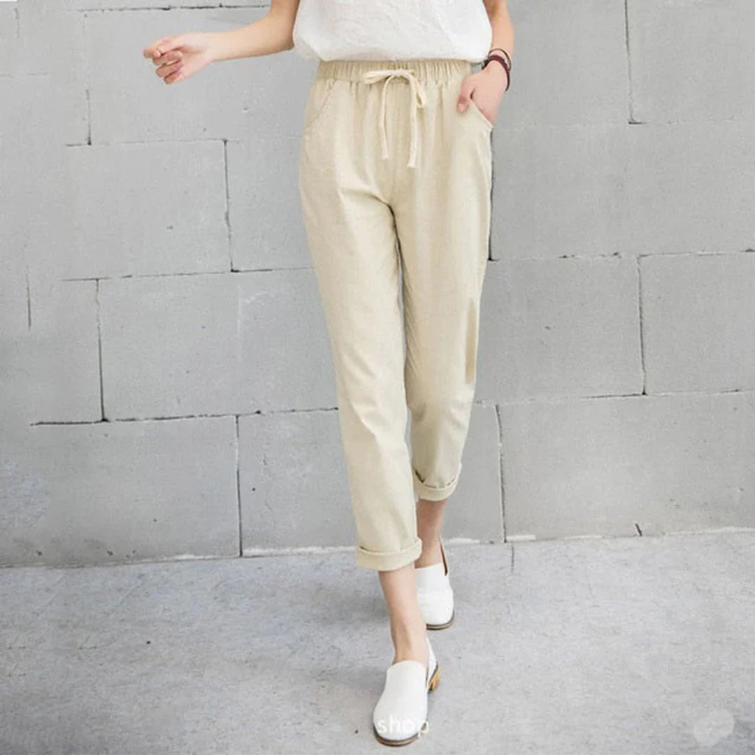 Heidi-Mode | Bequeme Damenhose In Schwarz, Khaki und Blau - Image 4
