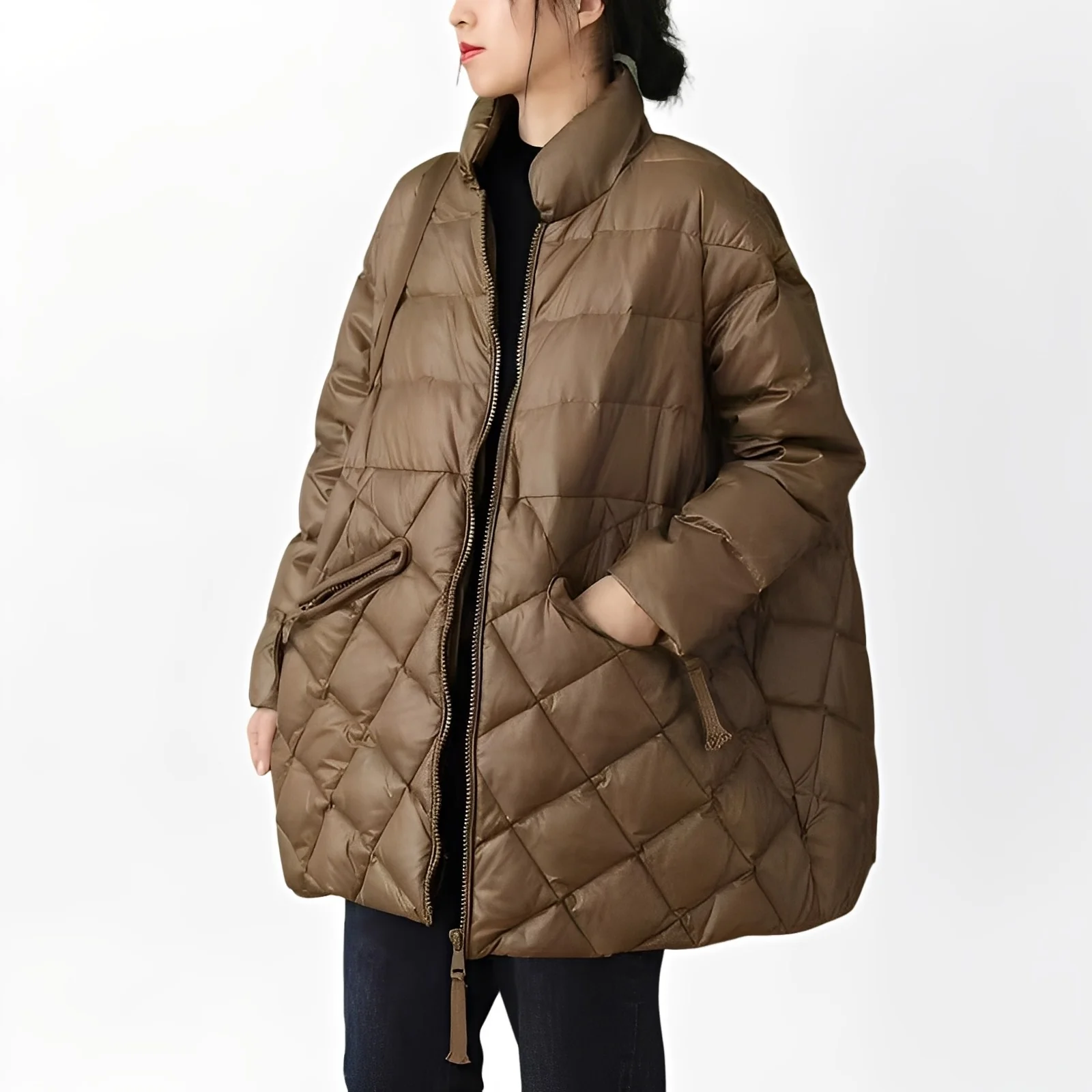 Heidi-Mode | Bequeme Damenjacke mit Taschen und Reißverschluss - Image 2