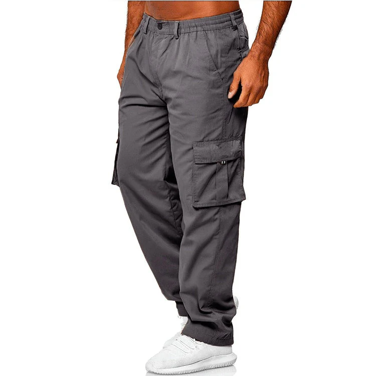 Heidi-Mode | Bequeme Herren Cargo Hose mit Mehreren Taschen - Image 5