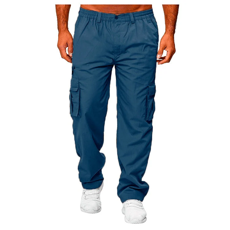 Heidi-Mode | Bequeme Herren Cargo Hose mit Mehreren Taschen - Image 9