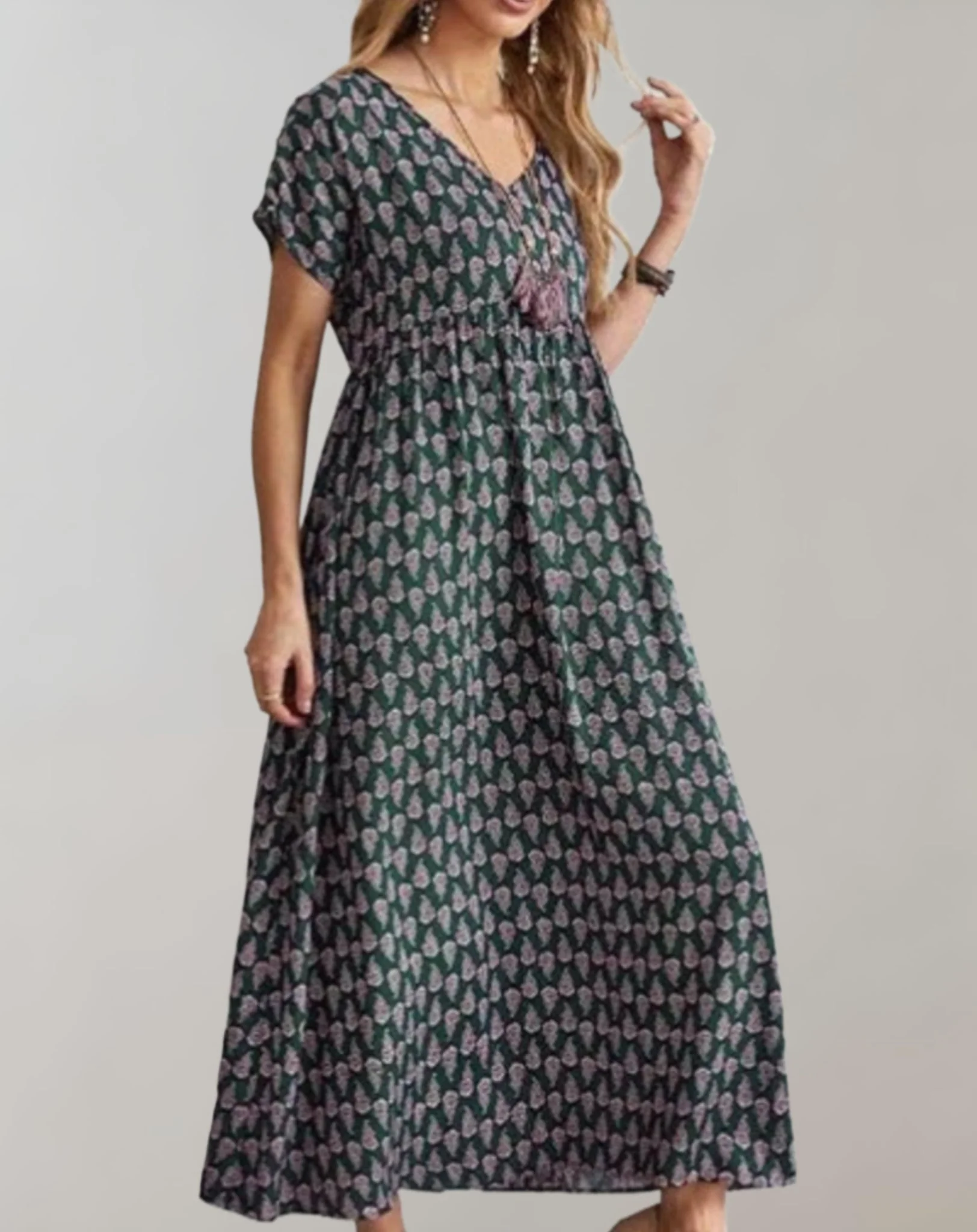Heidi-Mode | Bequeme Lange Sommerkleid - Image 3