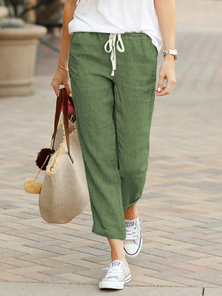 Heidi-Mode | Bequeme Leinenhose Damen - Image 5