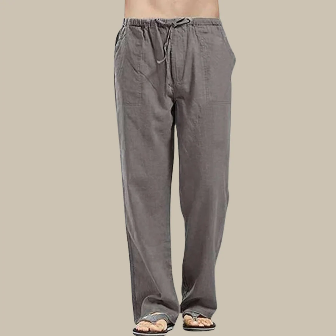 Heidi-Mode | Bequeme Leinen Strandhose für Herren - Image 6