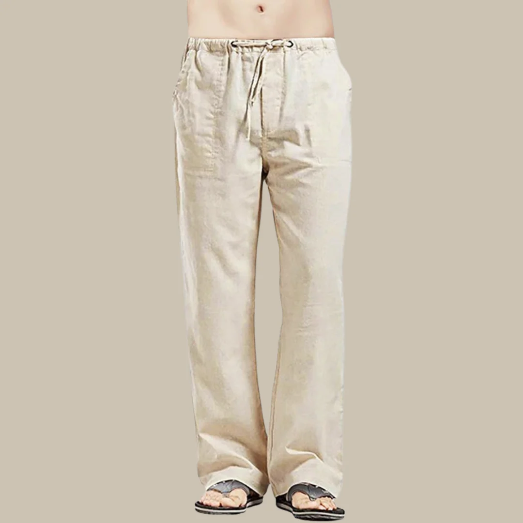 Heidi-Mode | Bequeme Leinen Strandhose für Herren - Image 9