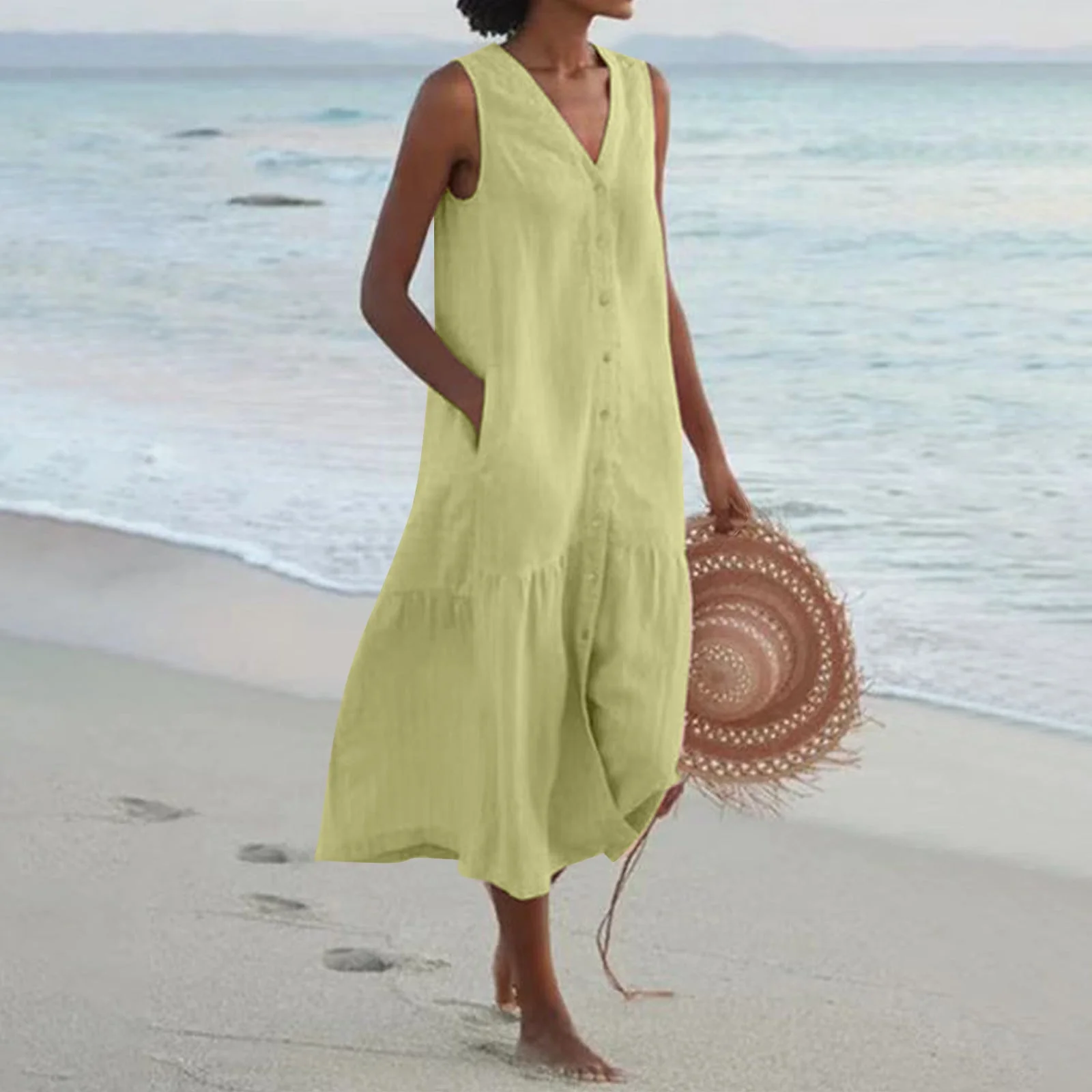 Heidi-Mode | Bequeme Sommerkleid mit Taschen - Image 4