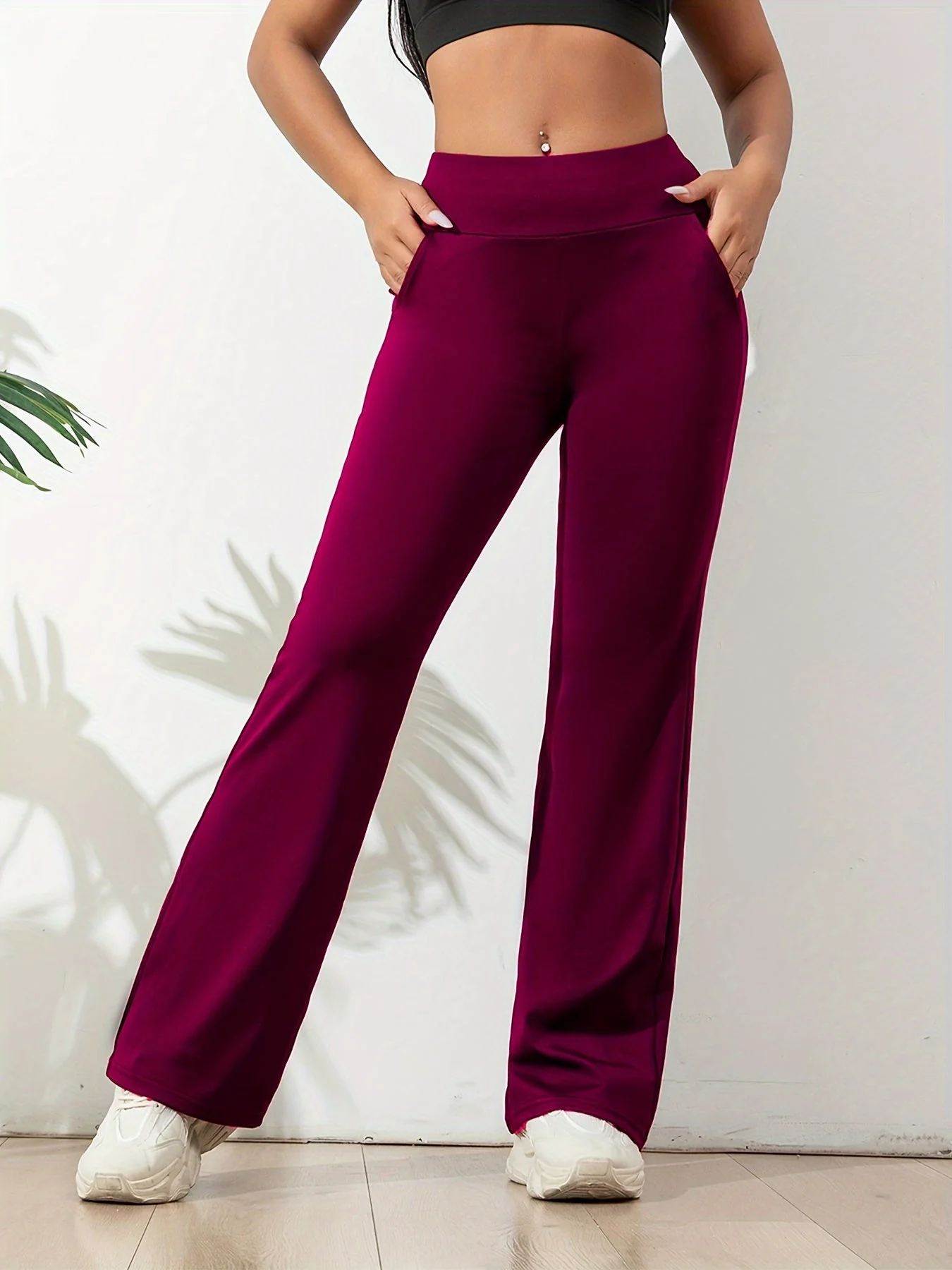 Heidi-Mode | Bequeme und Elastische Damen Yogahose - Image 15