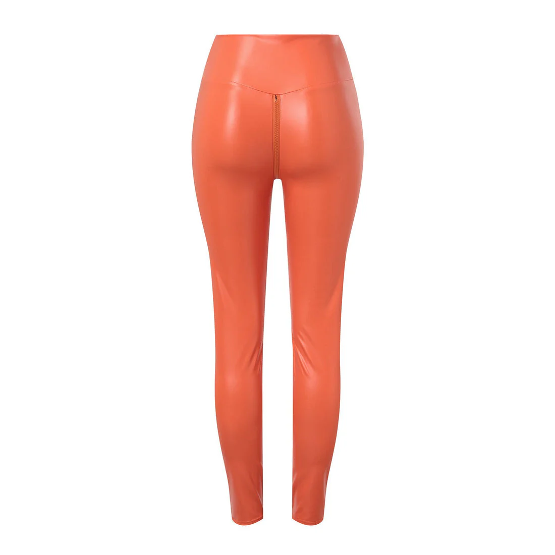 Heidi-Mode | Bequeme und Figurformende Lederleggings mit Reißverschluss für Damen - Image 4