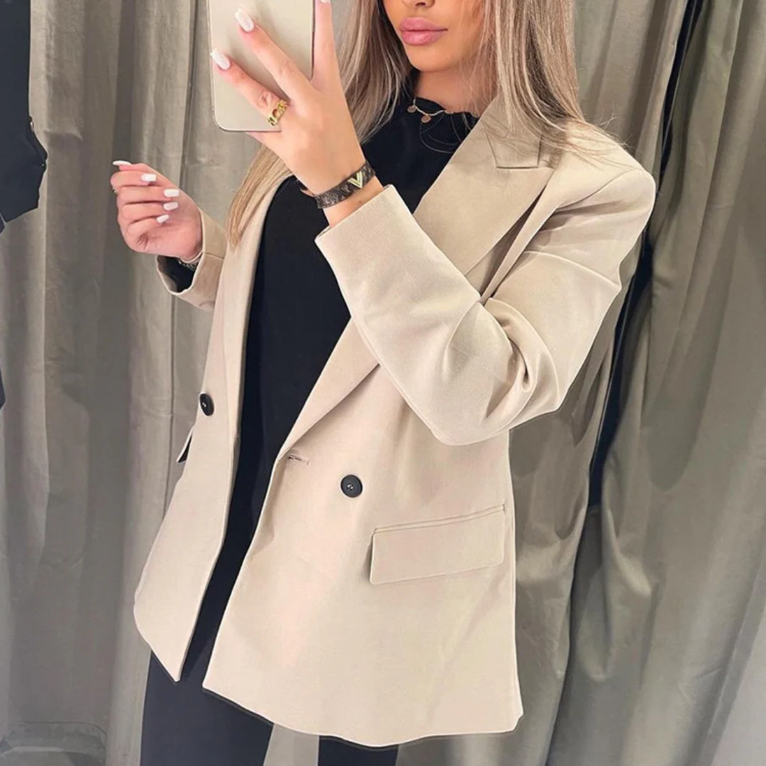 Heidi-Mode | Bequemer Trendiger Langer Blazer für Den Herbst - Image 6