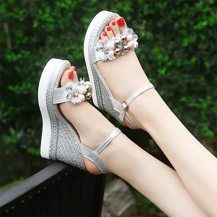 Heidi-Mode | Better Off That Way Wedges Sandalen - Image 13