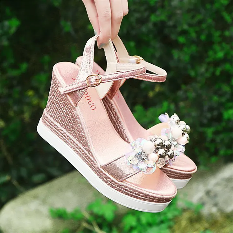 Heidi-Mode | Better Off That Way Wedges Sandalen - Image 14