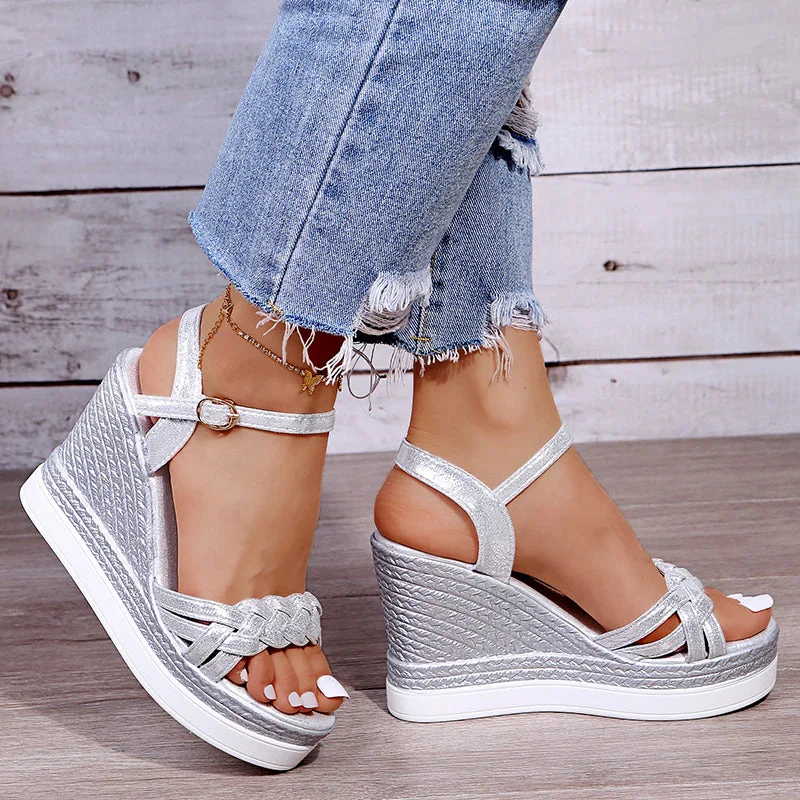 Heidi-Mode | Better Off That Way Wedges Sandalen - Image 15