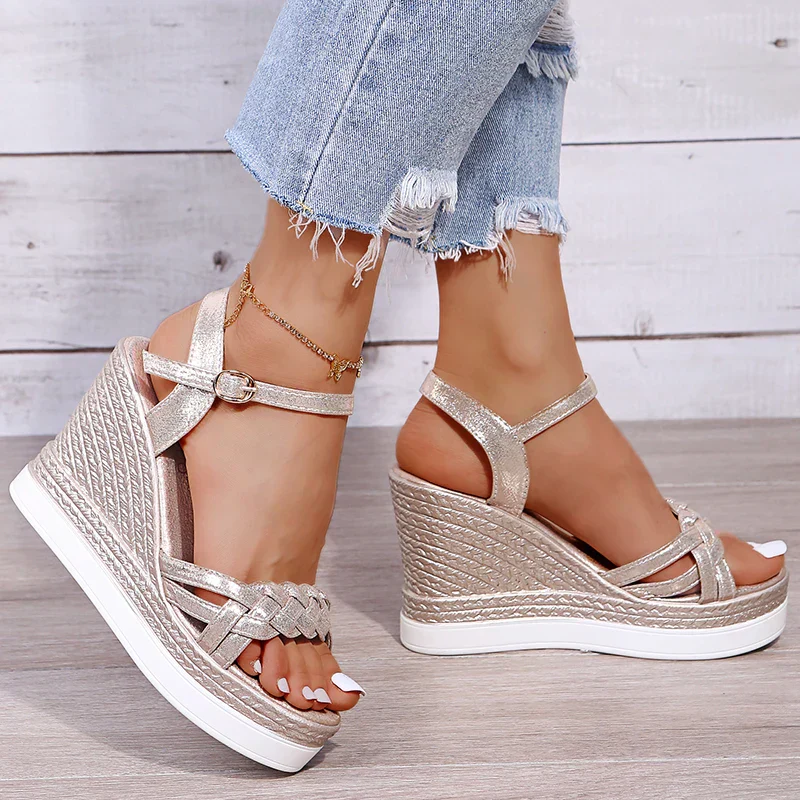 Heidi-Mode | Better Off That Way Wedges Sandalen - Image 17