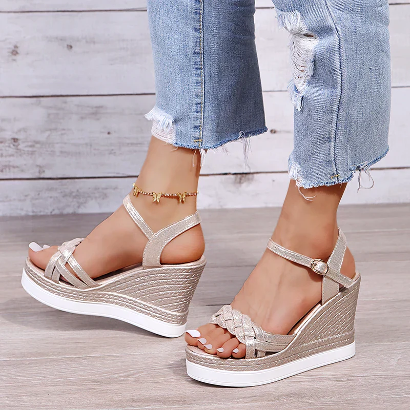 Heidi-Mode | Better Off That Way Wedges Sandalen - Image 9