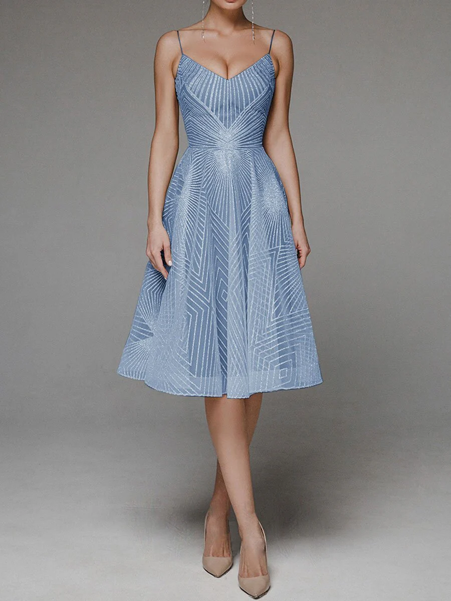 Heidi-Mode | Besticktes Ärmelloses Kleid - Image 4