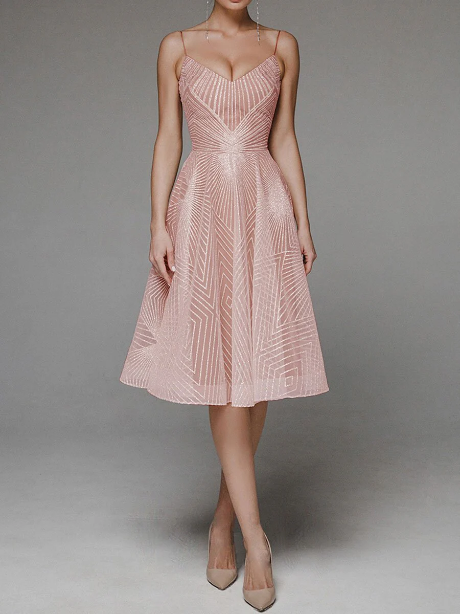 Heidi-Mode | Besticktes Ärmelloses Kleid - Image 6