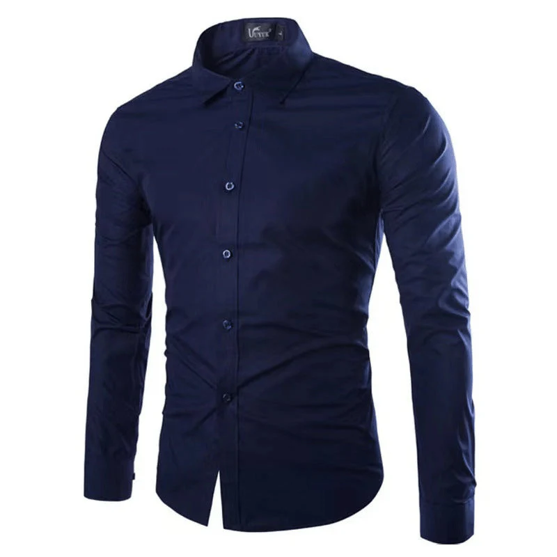 Heidi-Mode | Bügelfreies Hemd Herren Bluse - Image 12