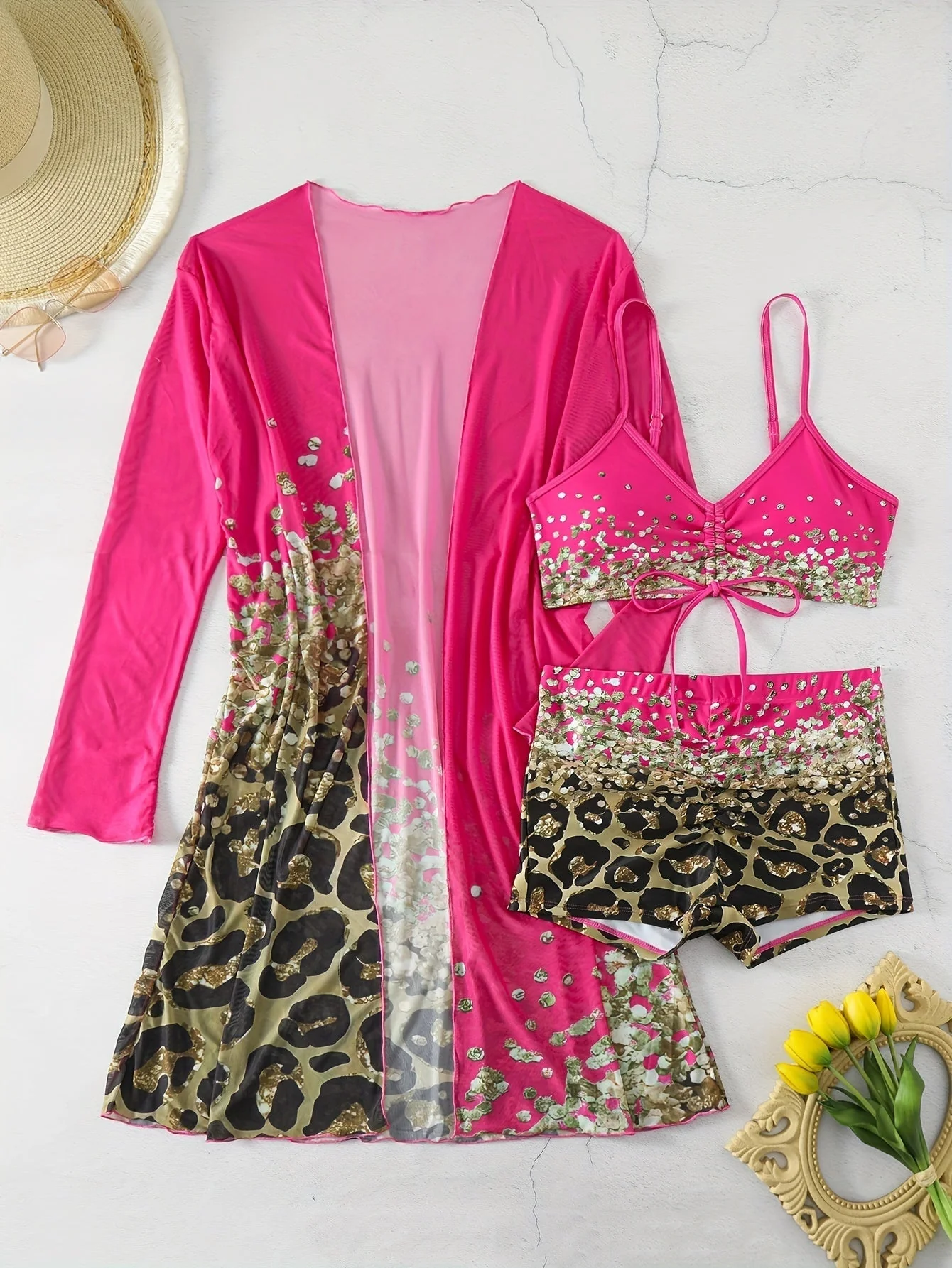 Heidi-Mode | Bikinisatz mit Leopardenmuster - Image 3