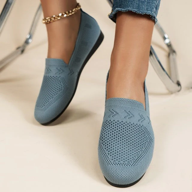 Heidi-Mode | Blaue Atmungsaktive Netzschuhe - Image 13
