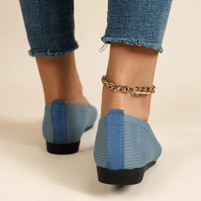 Heidi-Mode | Blaue Atmungsaktive Netzschuhe - Image 3