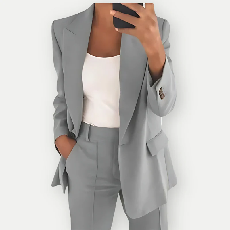 Heidi-Mode | Damen Eleganter Blazer Anzug - Image 3