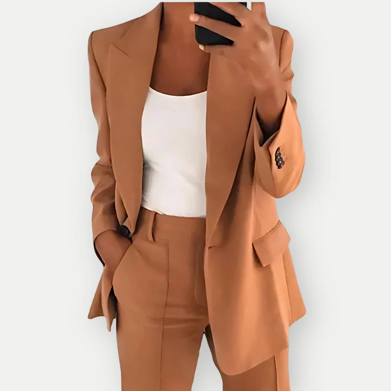 Heidi-Mode | Damen Eleganter Blazer Anzug - Image 4