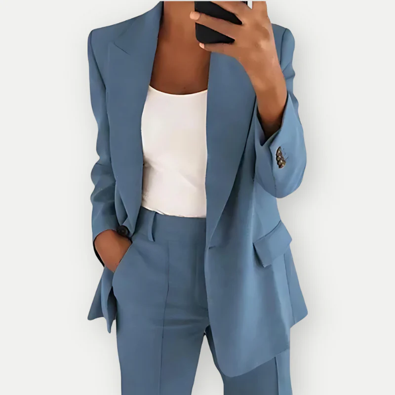 Heidi-Mode | Damen Eleganter Blazer Anzug - Image 6
