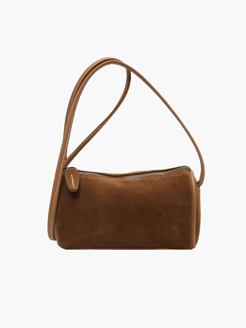 Heidi-Mode | Weiche Braune Wildleder Tasche - Image 7