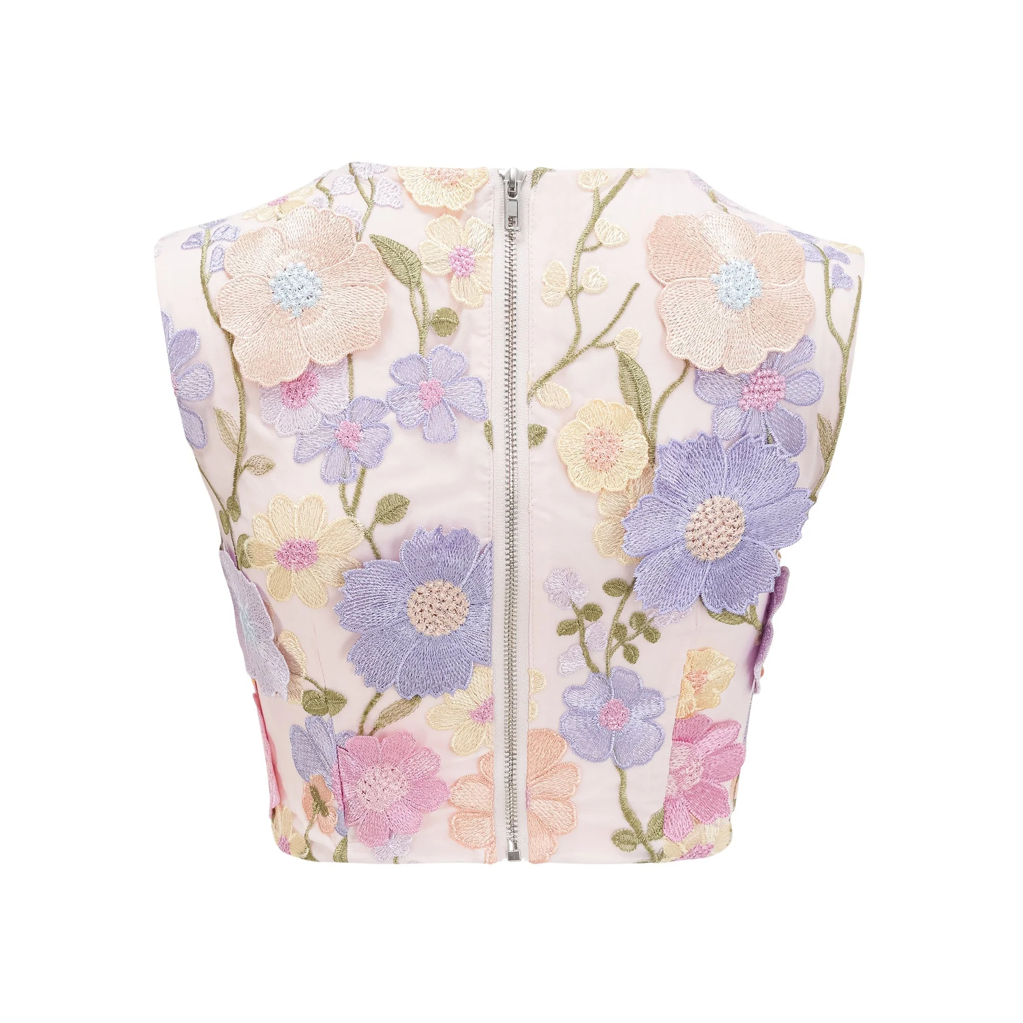 Heidi-Mode | Petal Besticktes Top & Rock Passendes Set - Image 3