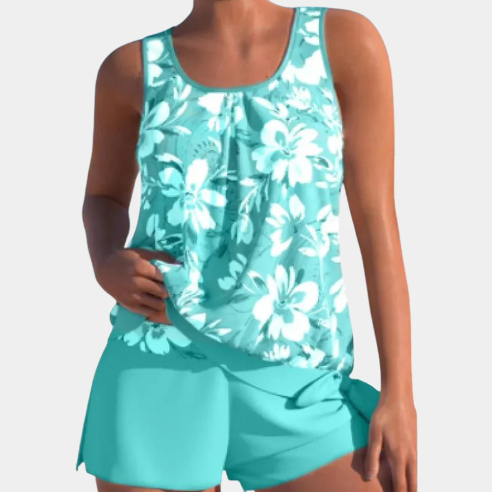 Heidi-Mode | Blumen Tankini Satz - Image 2