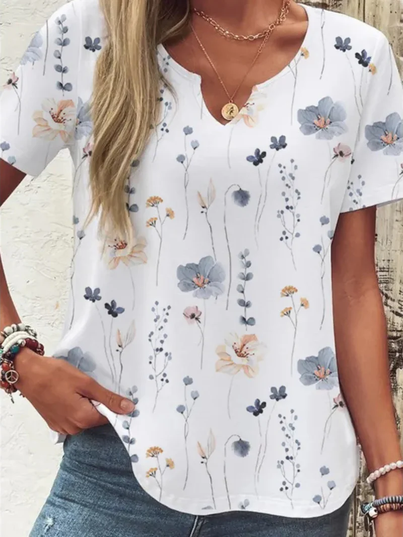 Heidi-Mode | Florale Knopf-Bluse - Image 7