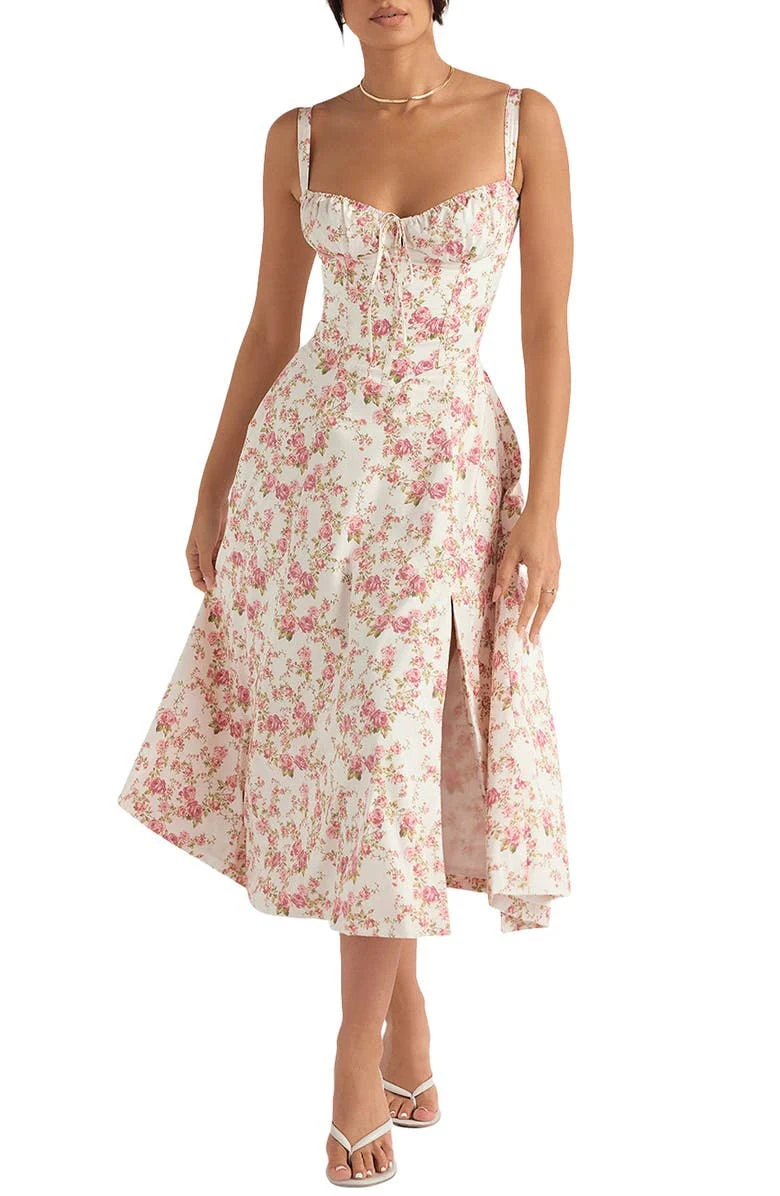 Heidi-Mode | Blumiges Corsagenkleid - Image 3