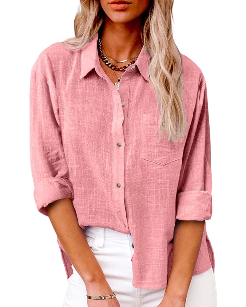 Heidi-Mode | Bluse Baumwolle und Leinen - Image 7