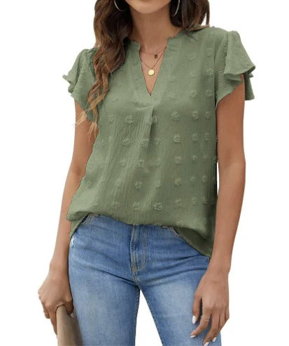 Heidi-Mode | Bluse mit Patchwork und Rüschen - Image 12