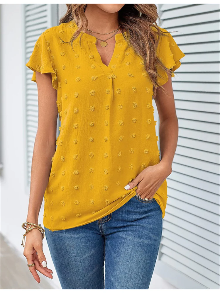 Heidi-Mode | Bluse mit Patchwork und Rüschen - Image 8