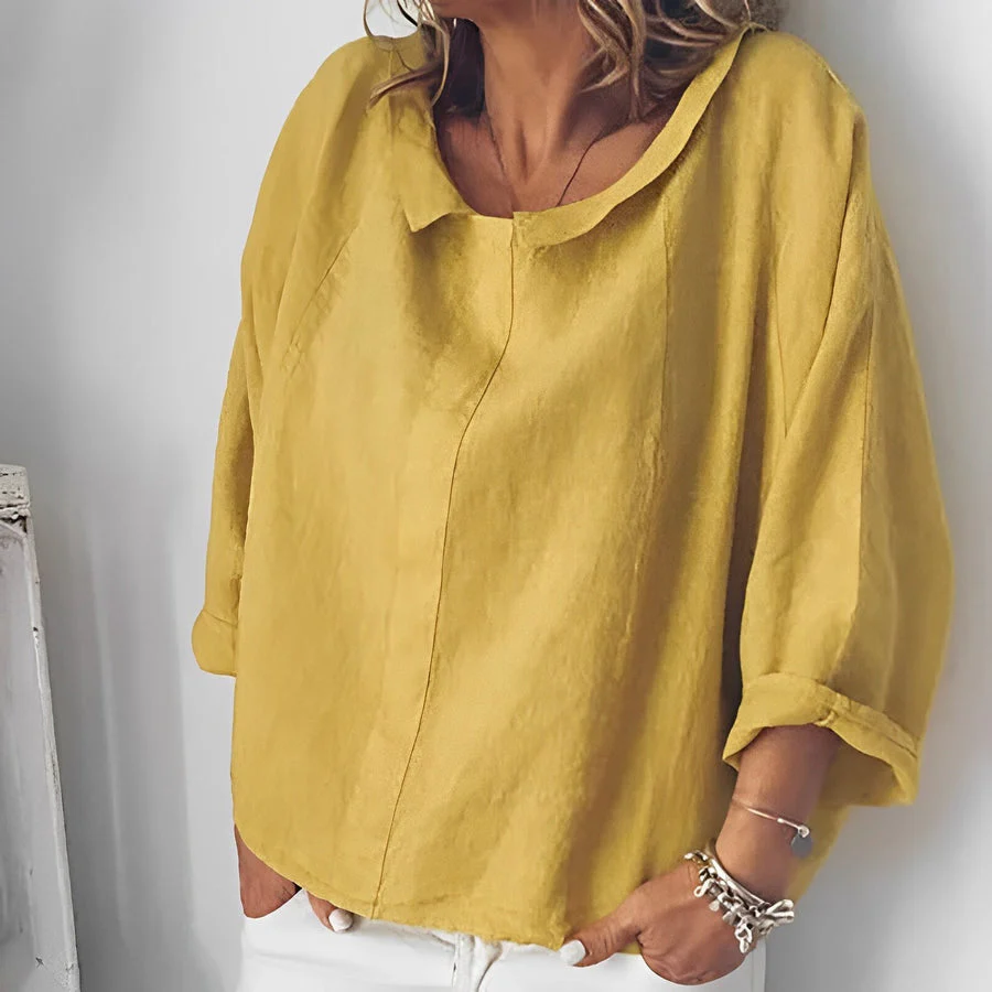 Heidi-Mode | Bluse mit Umgeschlagenem Kragen - Image 2
