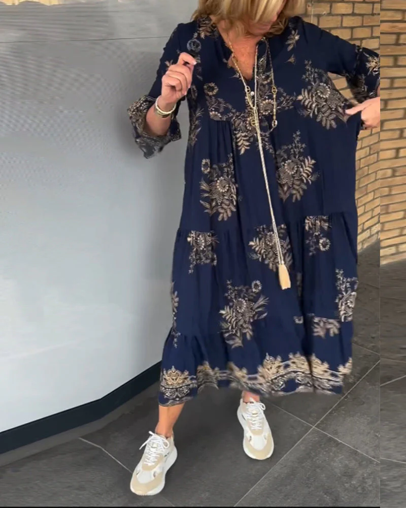 Heidi-Mode | Bohemian Chic In Einem Atemberaubenden Maxi Kleid - Image 3