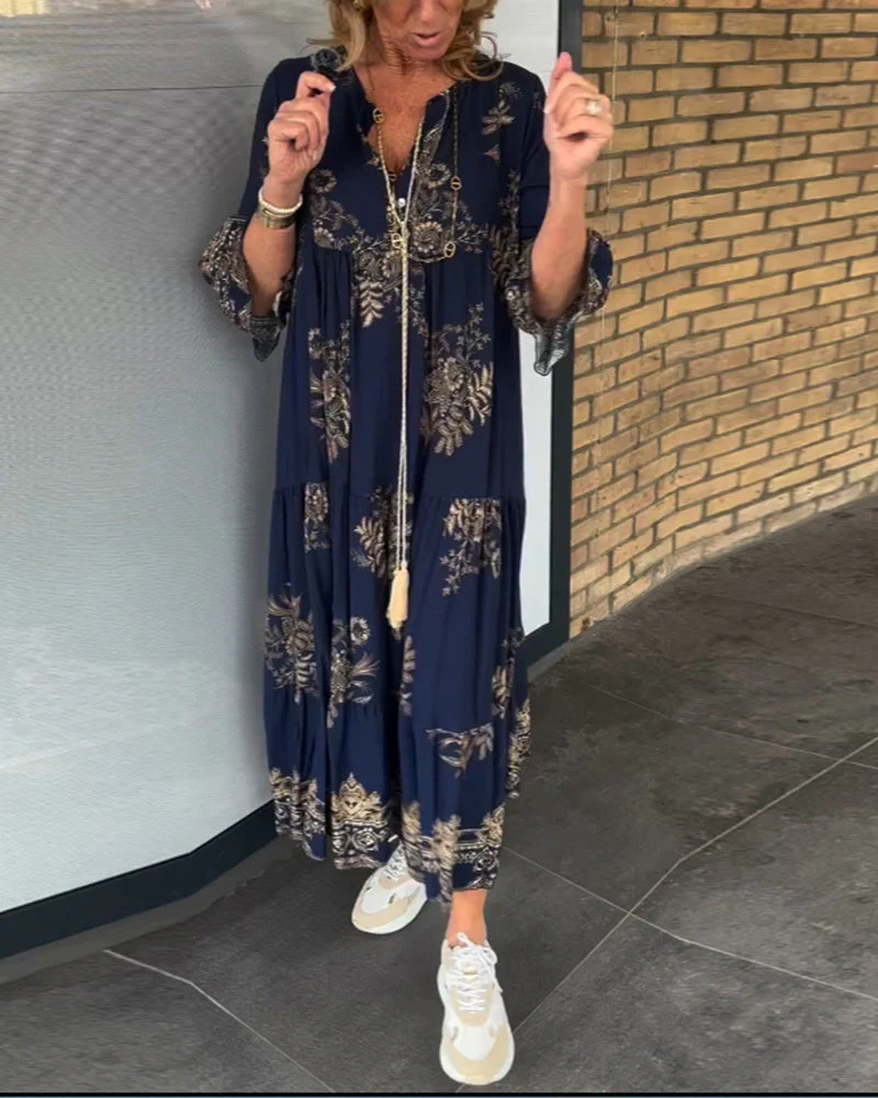 Heidi-Mode | Bohemian Chic In Einem Atemberaubenden Maxi Kleid - Image 4
