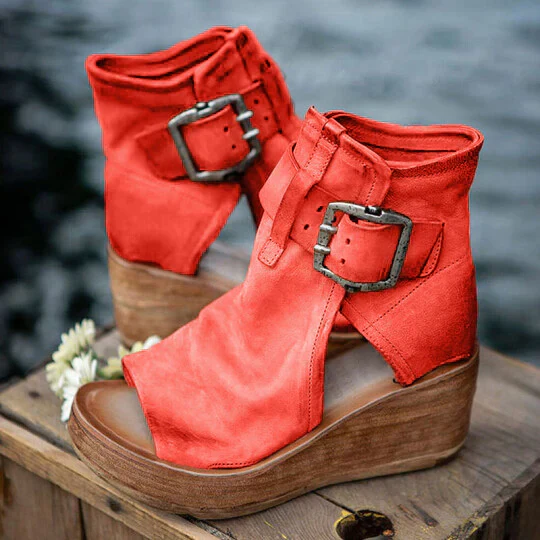 Heidi-Mode | Boho Keilsandalen für Damen - Image 2
