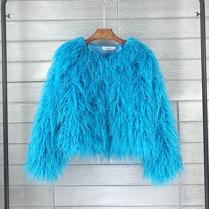 Heidi-Mode | Boho-Kunstpelzmantel - Image 10