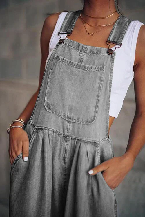 Heidi-Mode | Boho Oversize Denim Latzhose - Image 16