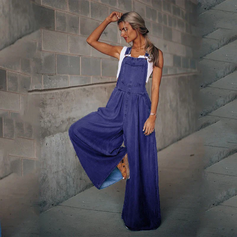 Heidi-Mode | Boho Oversize Denim Latzhose - Image 17