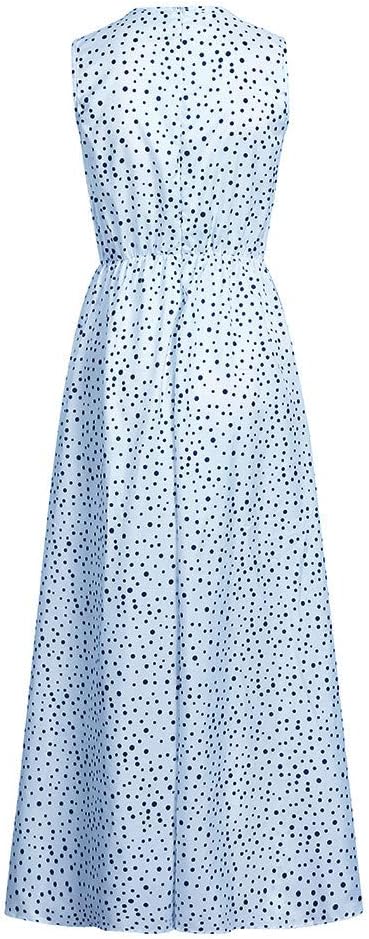 Heidi-Mode | Bohemian-Patchwork-Kleid mit V-Ausschnitt und A-Linie In Punkten - Image 4