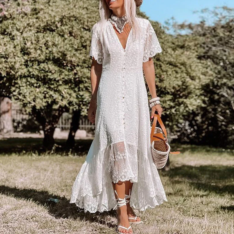 Heidi-Mode | Boho-Spitzenkleid für Damen