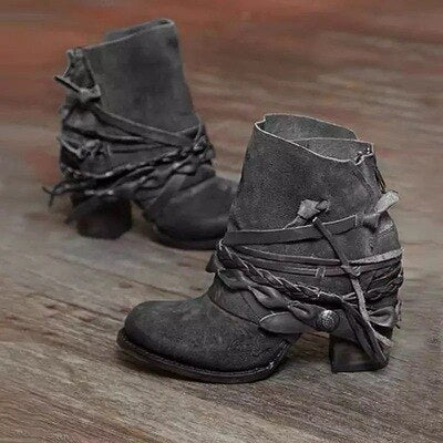 Heidi-Mode | Boho Wickelstiefel - Image 2