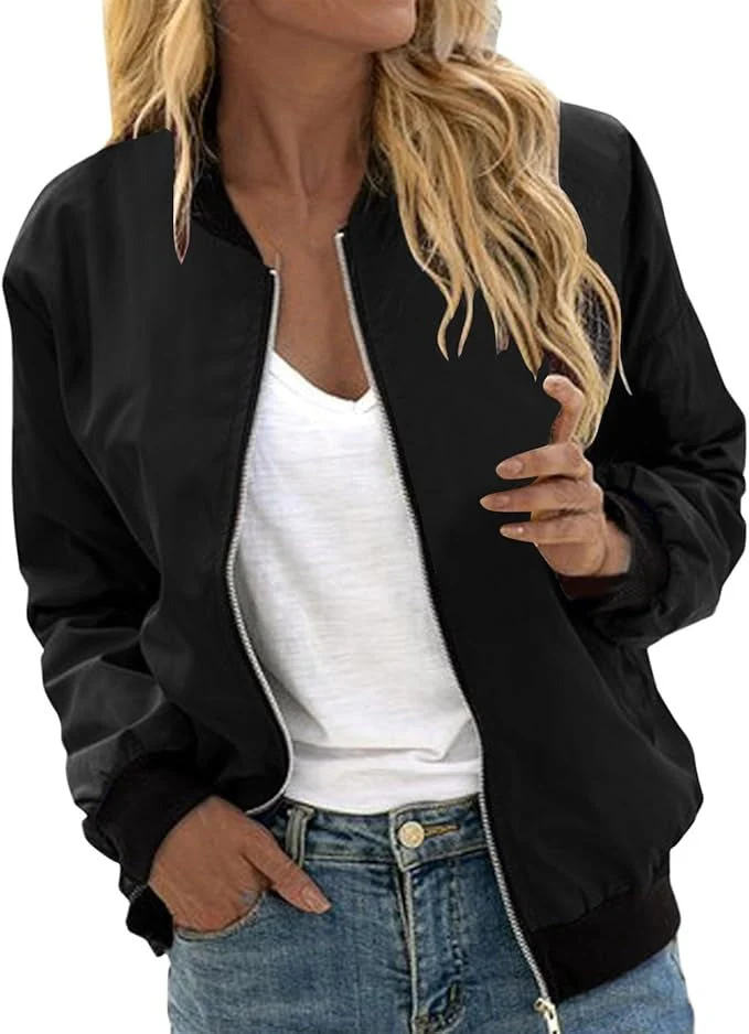 Heidi-Mode | Bomberjacke mit Blumenmuster für Damen - Image 9