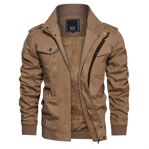 Heidi-Mode | Moderner und Trendiger Bomber mit Weichem Futter für Männer Perfekt für Den Alltag - Image 5