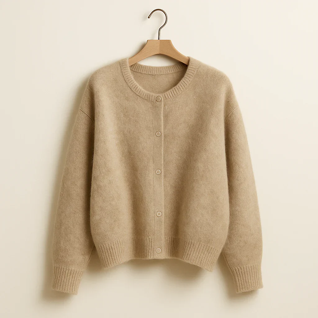 Heidi-Mode | Braune Damenstrickjacke - Image 4