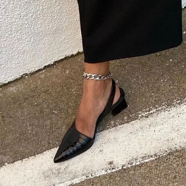 Heidi-Mode | Braune Pumps Zarrah - Image 6