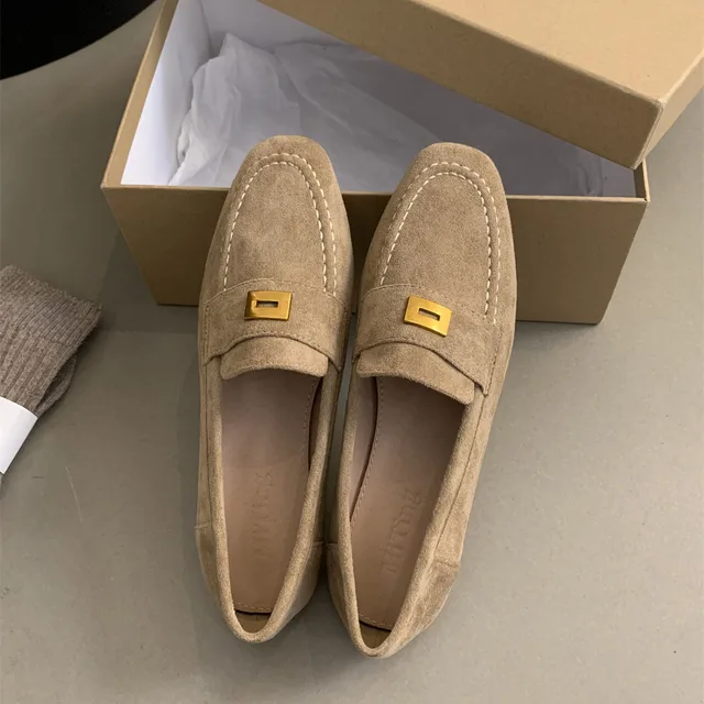 Heidi-Mode | Britische Schuhe Aus Leichtem Wildleder - Image 6