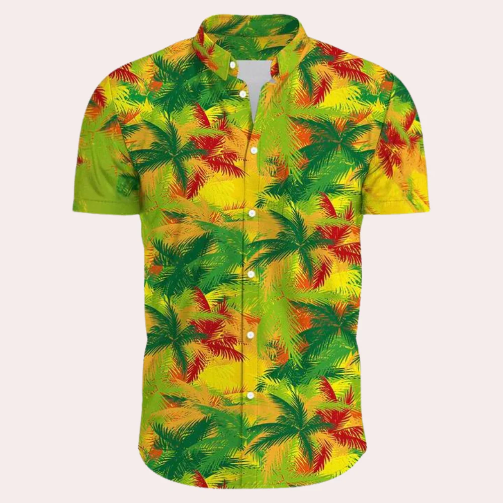 Heidi-Mode | Farbenfrohe und Trendige Hawaii-Hemd für Männer - Image 3